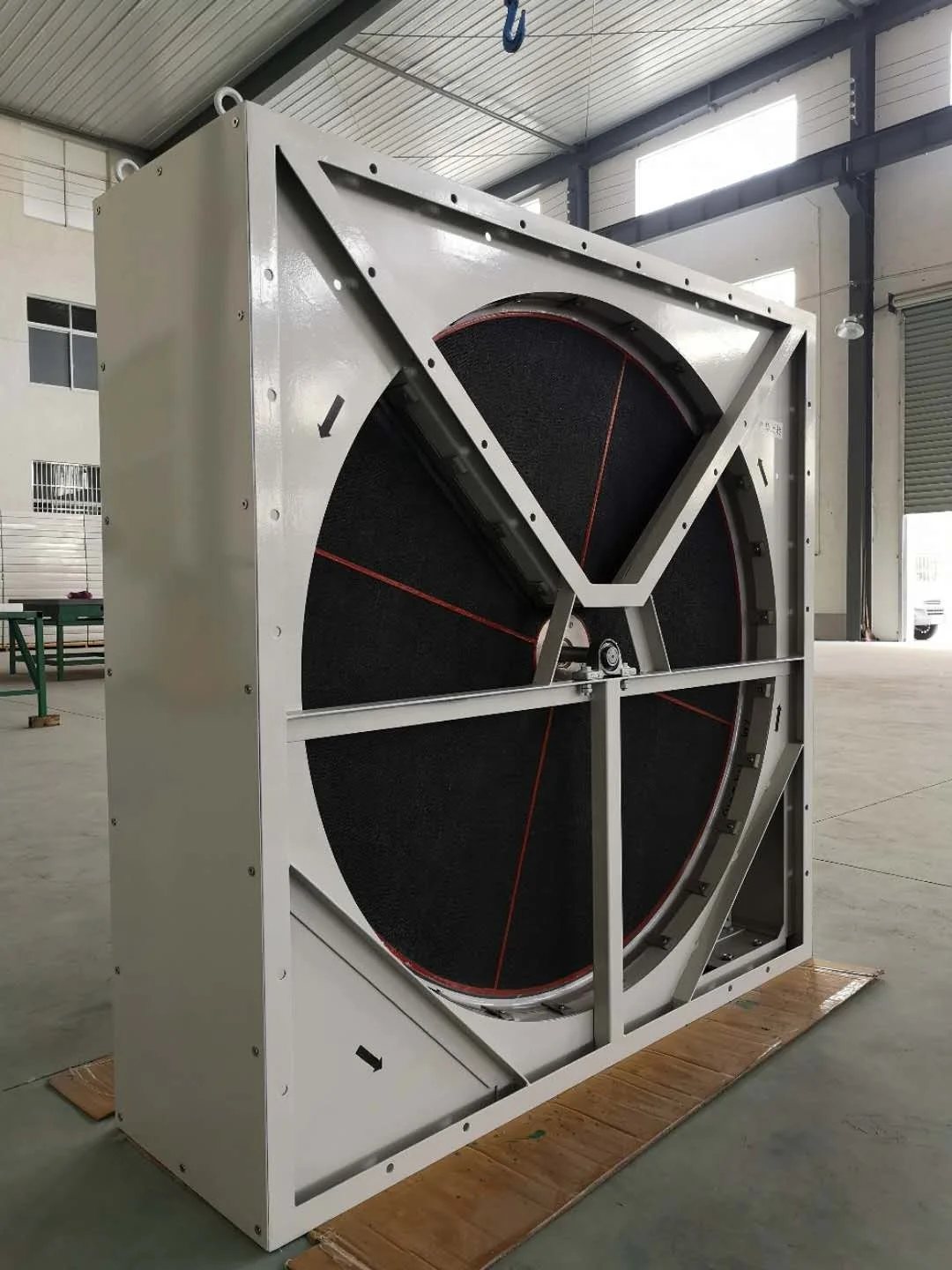 Accept Customization Desiccant Rotor with Cassette Silica Gel Wheel with DC Motor Dive System Apply For Industrial Dehumidifier