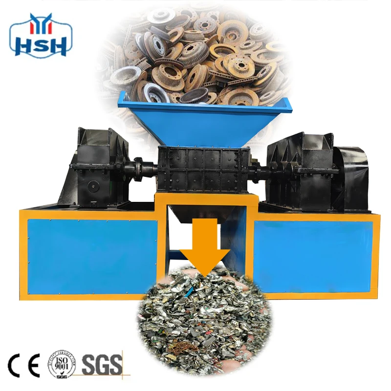 Factory Price Light Metal Shredder Shredder Electric Metal Metal Shredder Parts