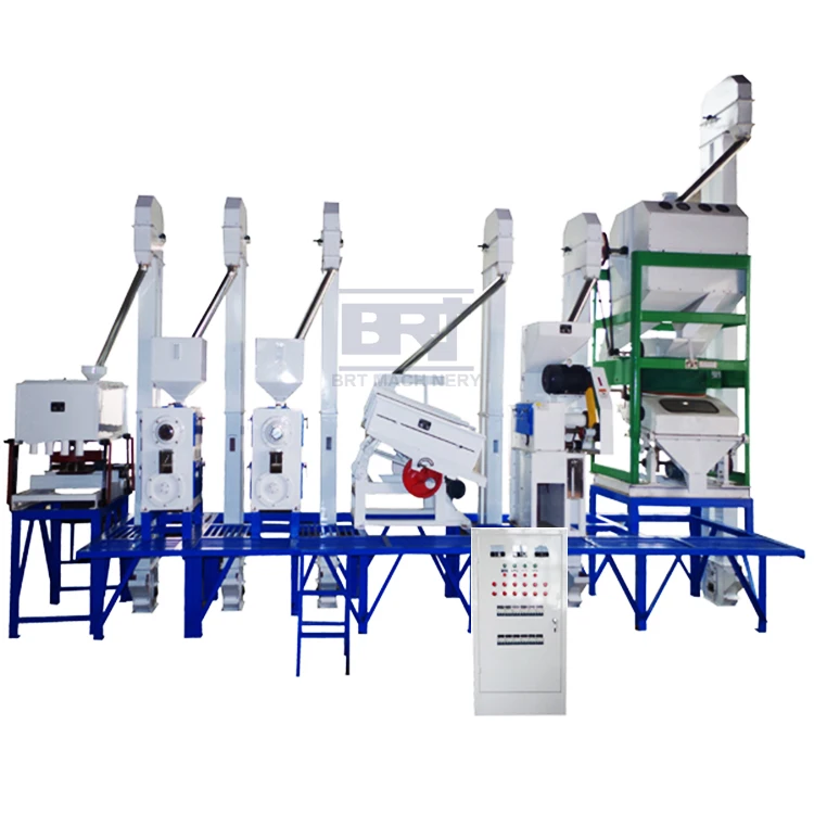 30-40 Tons Per Day Satake Model Complete Set Rice Mill Machine Raw Rice 30-40 T/d 1.5TPH Rice Milling