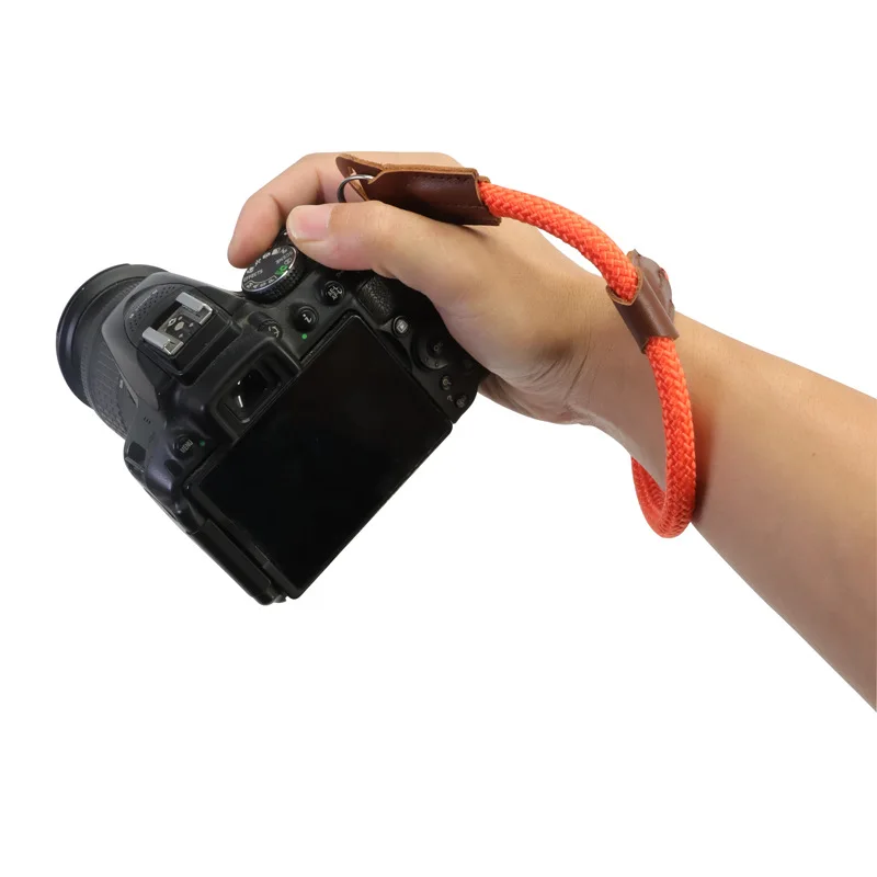 Camera photography SLR camera strap Convenient quick photography camera hand strap wrist strap round rope