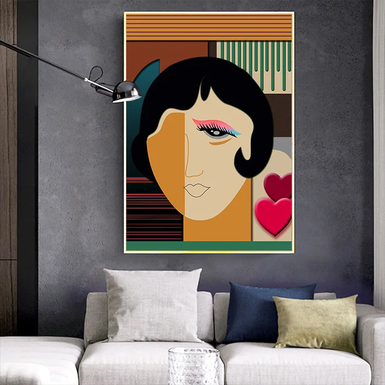 Custom Canvas Oil Painting  By Number Paintworks Diy Digital  Oil Painting By Numbers For Adults