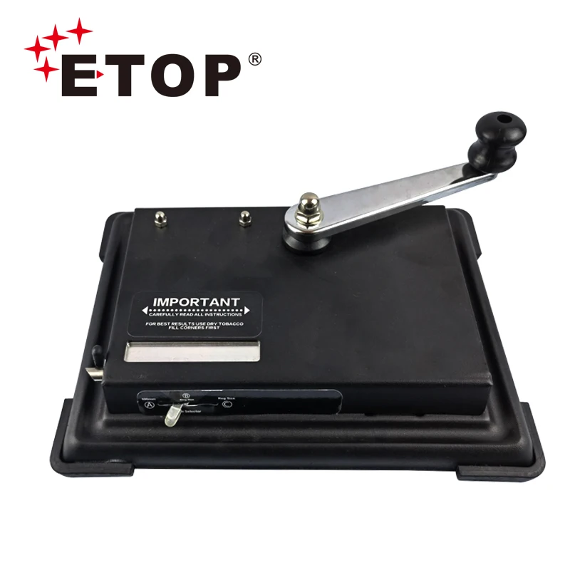 2022 ETOP 8mm Manual Cigarette Rolling Paper Making Machine Cigarette Rolling Machine Filling