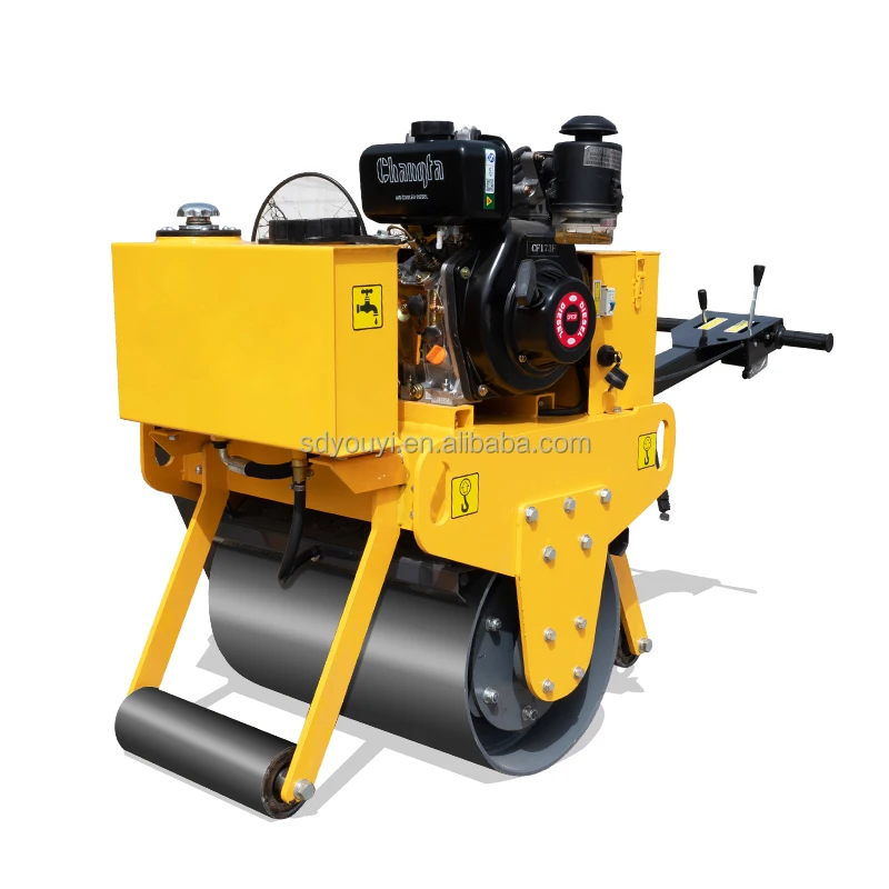 Wholesale manual double drum roller gasoline vibration compactor asphalt road  roller