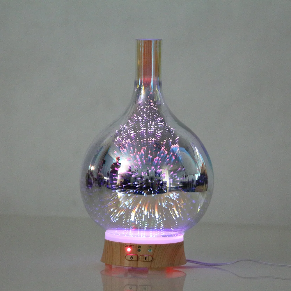 Hot Aromatherapy Essential Oil Diffuser CE Certificated Glass Aroma Diffuser
