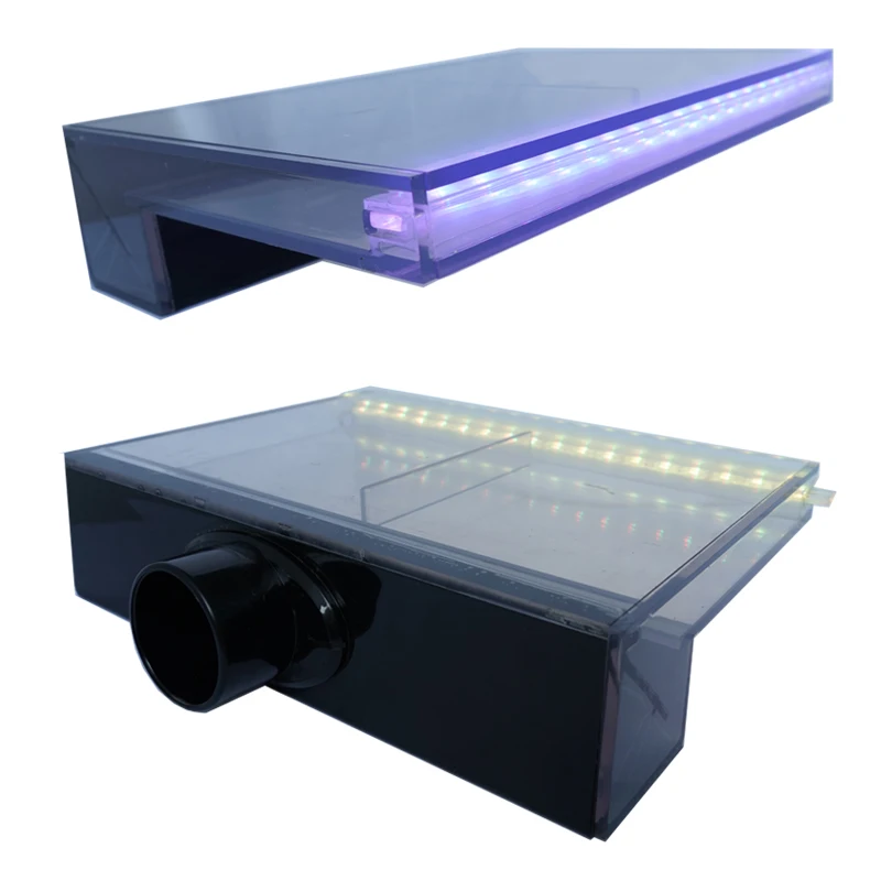 acrylic waterfall blade in garden ornaments & water feature