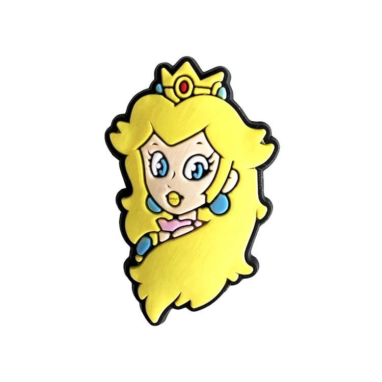 Game croc charms custom pvc shoe lace charms custom Super Mario croc charms wholesale Via DHL/Fedex