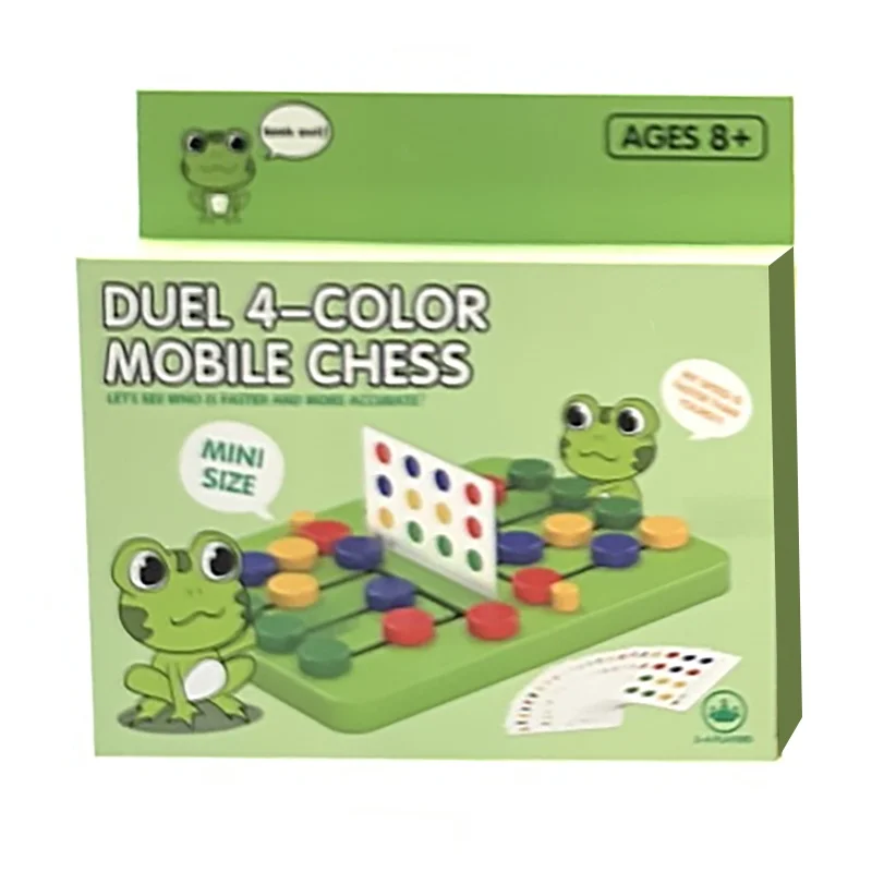 Kids Competitive Educational Game Two-player Battle Patchwork Game Right Color Match Novelty Board Game