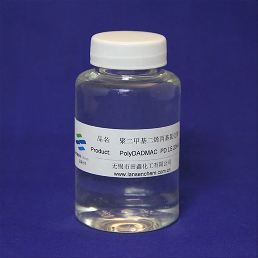 Флокулянт для очистки воды с твердым содержанием PolyDADMAC 40% высокого