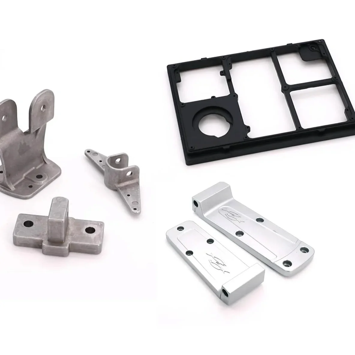 Изготовленные на заказ прецизионные алюминиевые детали для обработки деталей из нержавеющей стали с ЧПУ, производство листового металла, лазерная резка, штамповка деталей