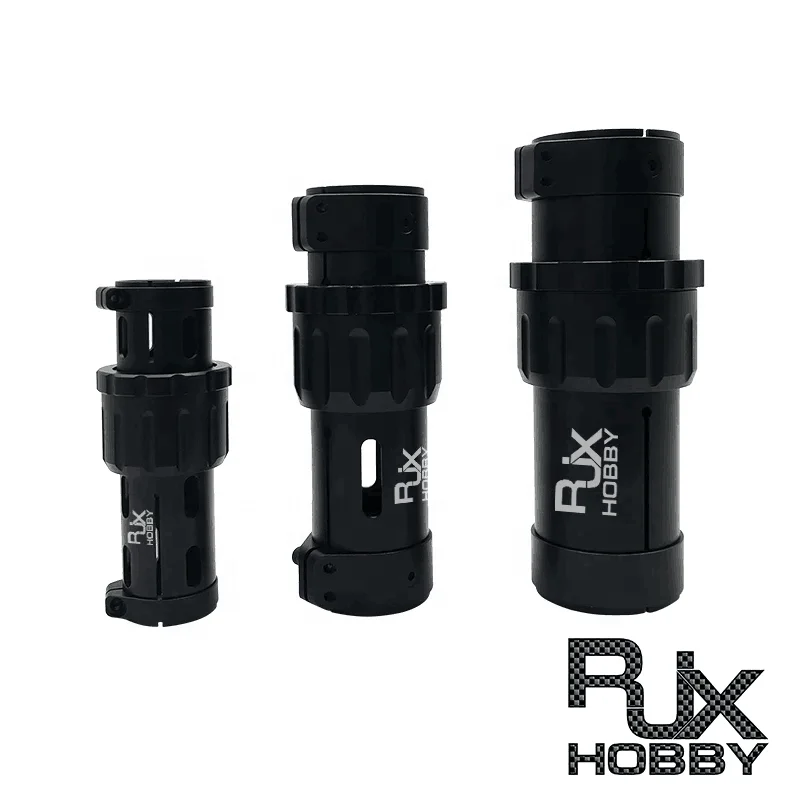 RJXHOBBY 40mm Vertical Folding Arm Tube Connectors UAV Copter Part Clip Self-lock Folding Rack Component RC Agriculture Drone