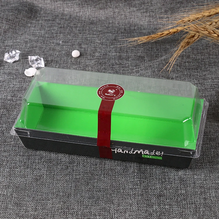 Kitchen Food Container Polypropylene Plastic Durable Sandwich Bread Food Container Box Safe Storage Lunch Box