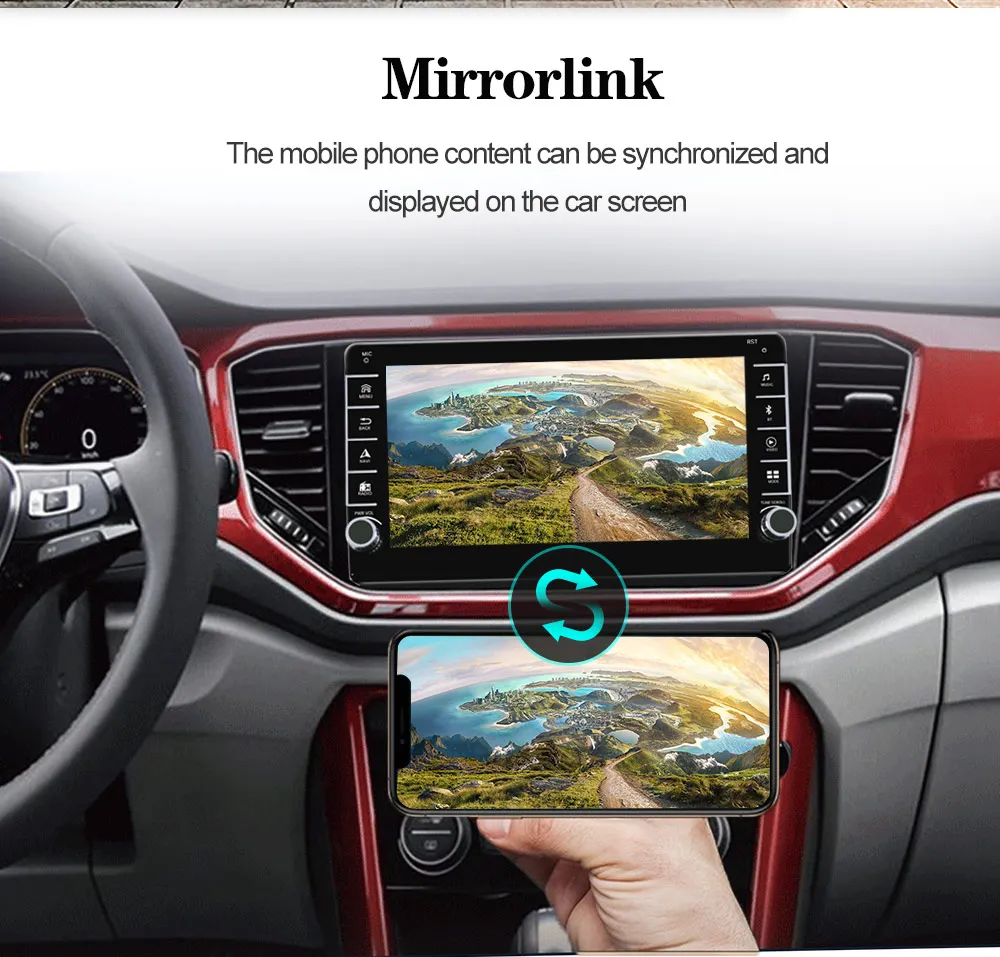 Supply goodquality 6G 128G Universal 1 din wifi gps Car auto Radio stereo android 10 1280*720