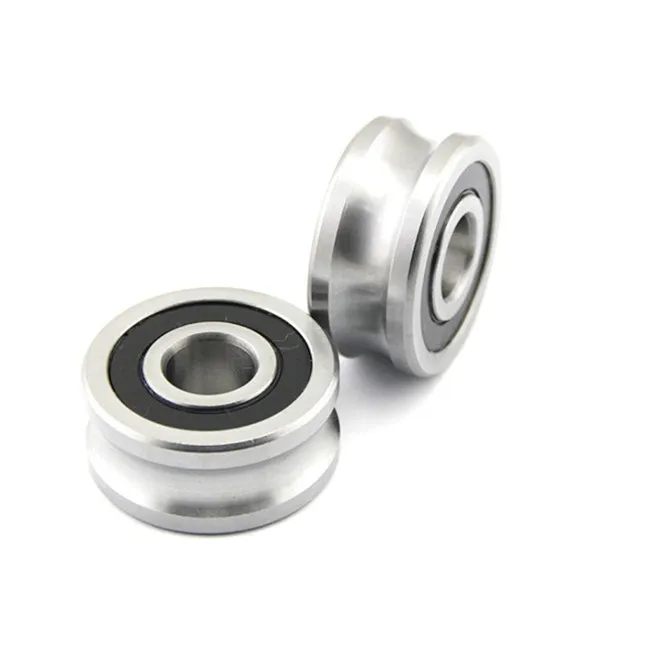 Бесплатный образец Хорошее качество контакта U Стиль LFR50 двухрядный глубокий паз линейный направляющий роликовый подшипник