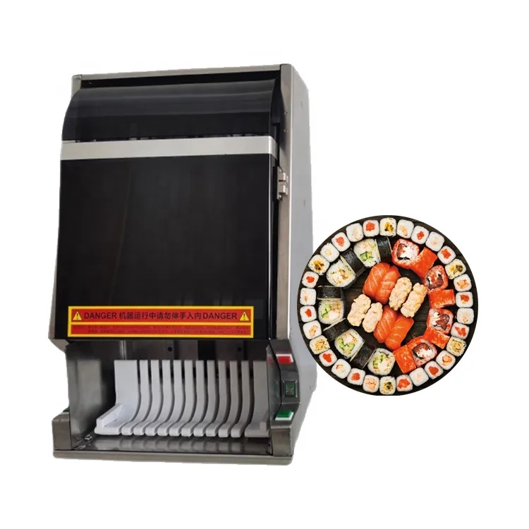 Hot Selling Roll Cutter Sushi Robot Rolling Machine Sushi Cutting Machine 110v220v Sushi Cutter Machine
