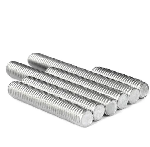 anti-corrosion full tread non-toxic DIN975 SS304 galvanized zinc nickel m10*1000mm long silvery or grey  thread rod bar