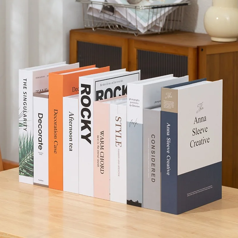 Hot Hardcover Books Photographic Props Decorating Books Blank Books