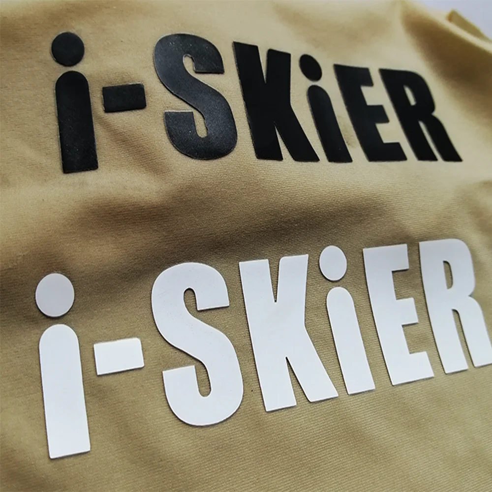 Custom 3d silicone Iron On Heat Press Sticker vinyl Rubber Patches Heat Transfer Printing Garment Label Logo For Clothing