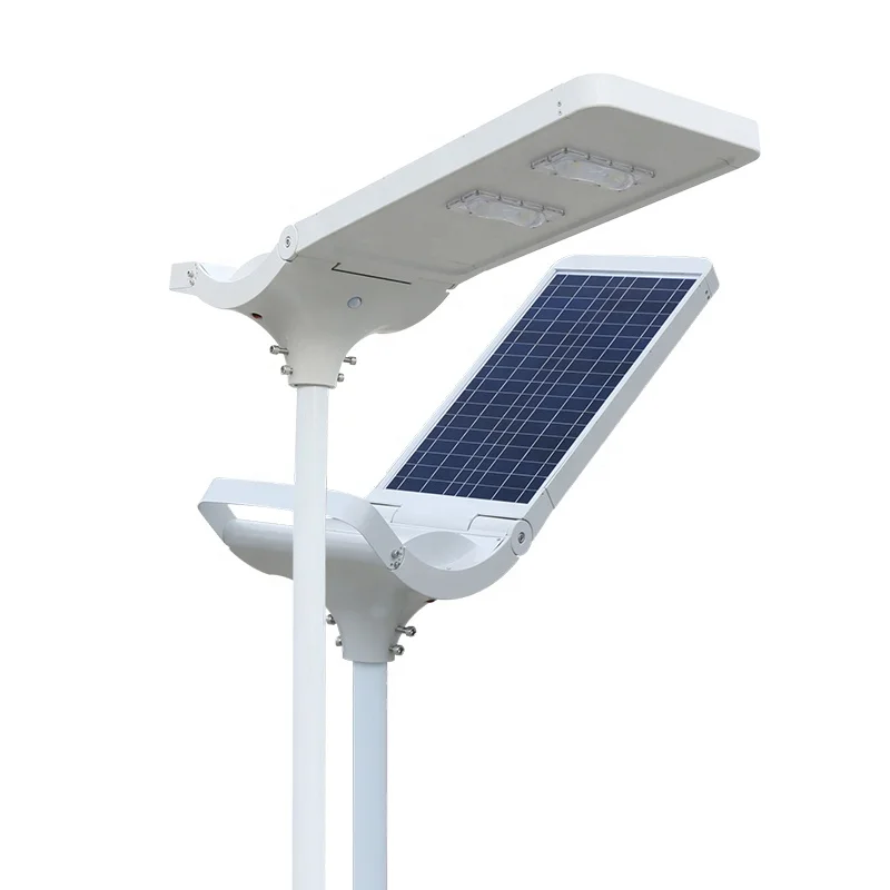 Energy Saving MPPT Integrated Solar Light Street Application Solar Power All In One Solar LED Street Light Outdoor
