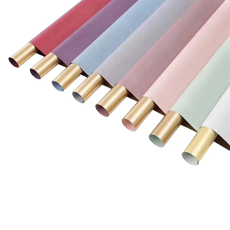 
Korea Style Florist Paper 2 Tone Colors Floral Flowers Paper Flower Wrapping Paper Waterproof 