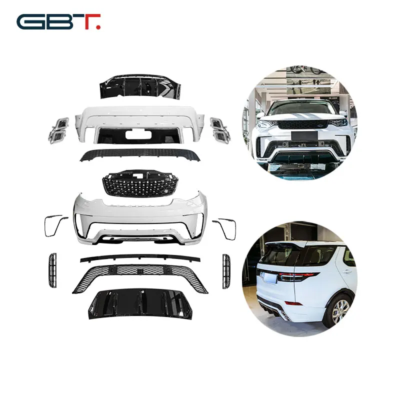 Automotive Parts Discover 5 Car Bumpers Lips Exhaust Pipe Grilles Upgrade For 2017-ON Range Rovers Discover 5
