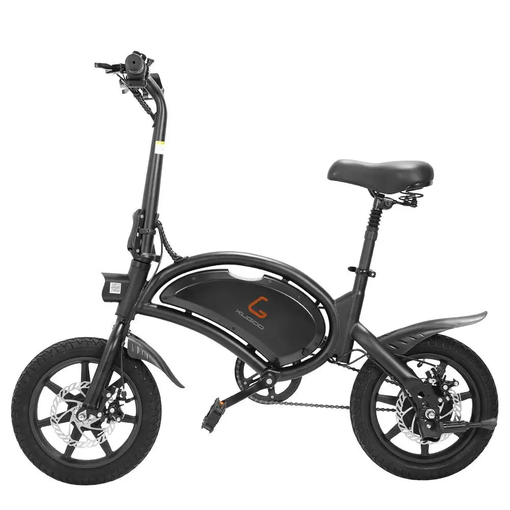  Складной электровелосипед KUGOO B2 электрический велосипед 2021 на толстых покрышках в наличии