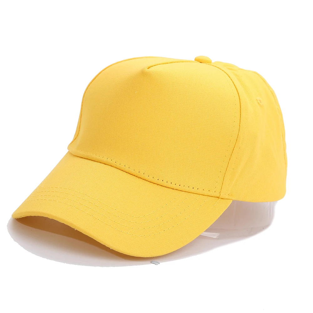 Wholesale Custom Logo Unisex Plain 5 Panel Baseball Hats Men Women Cheap curved brim snapback