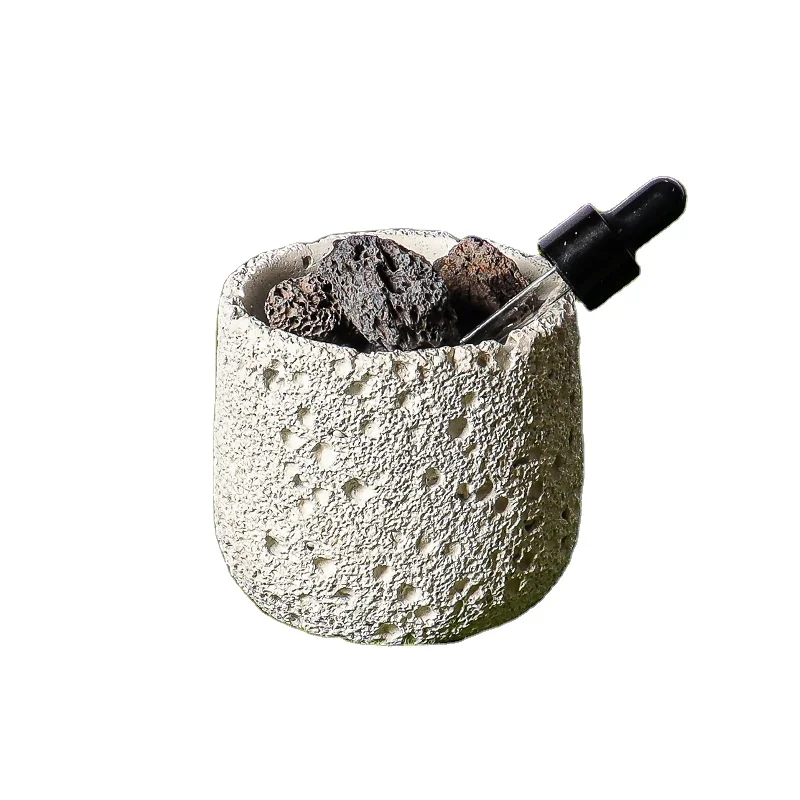 Wholesale Aroma Stone Indoor Decoration Natural Crystal Luxury Essential Oil Therapy Crystal stone Diffuser Gift Set