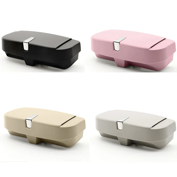 New Eyeglasses storage box  Car Glasses Cases  Car Sun Visor Sunglasses  storage box