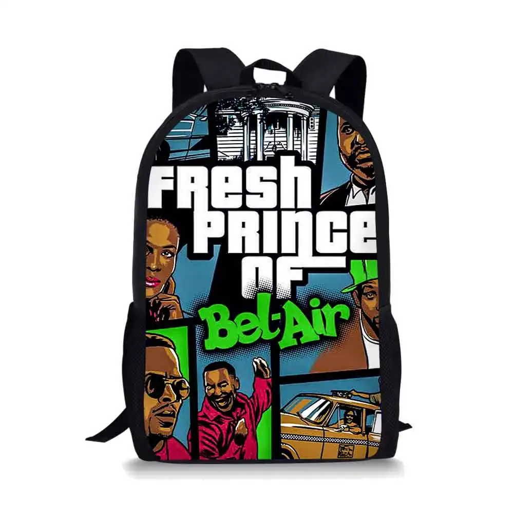 African American Women Art Afro Queen School Backpack Bookbag Teenager School Bags for Girls Wholesale Custom Print Bag