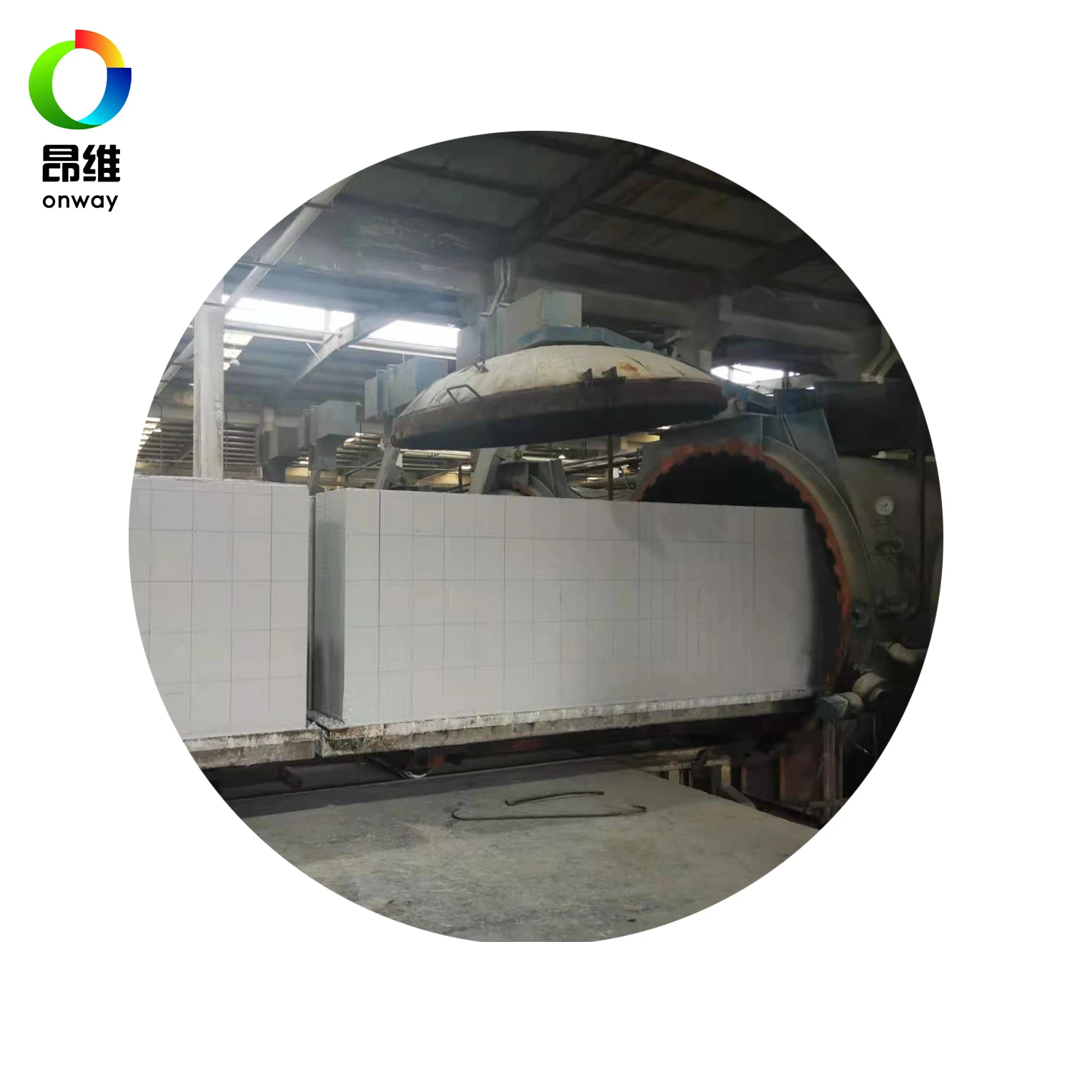 Small AAC foam concrete blocks making plant