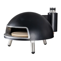 ANTO Gas Burner Commerical Tabletop Gas Pizza Oven for Outdoor and Kitchen Baking