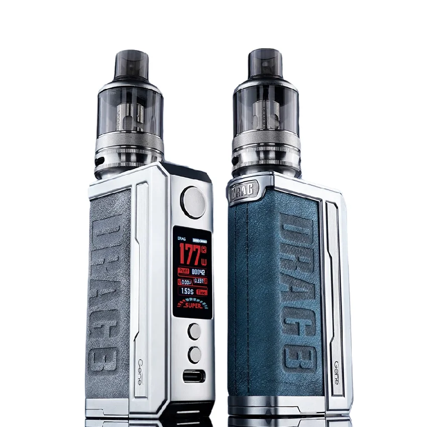 Боксмод VOOPOO Drag 3 177 Вт 5 мл бак TPP Pod DM1 DM2 Coil GENE.FAN 2 0 испаритель с аккумулятором 18650 электронная