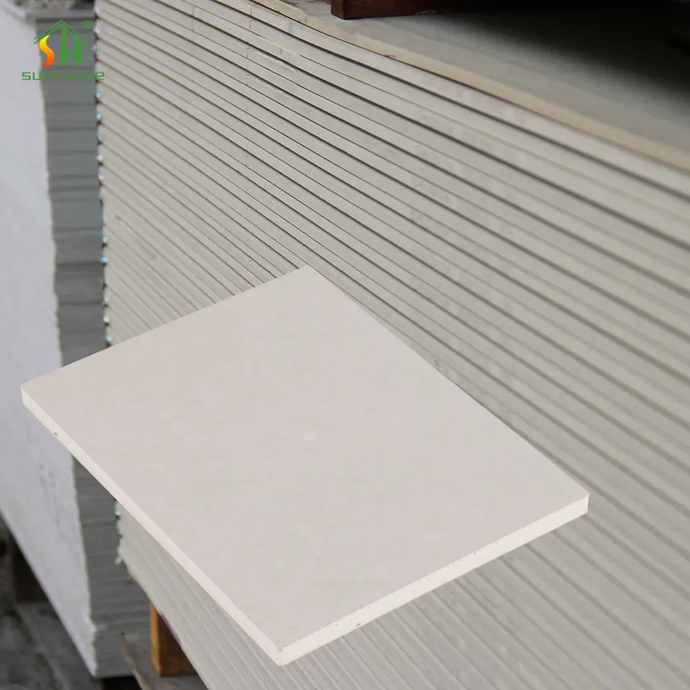 Exterior Non-Combustible Gypsum Core Gypsum Plaster Boards 4X8Ft 15Mm Gypwall
