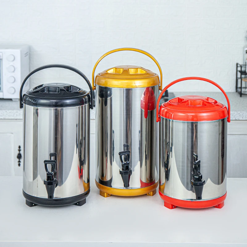 Reusable ice buckets beverage tubs Portable beverage wine machines hot/cold drinks beverage container