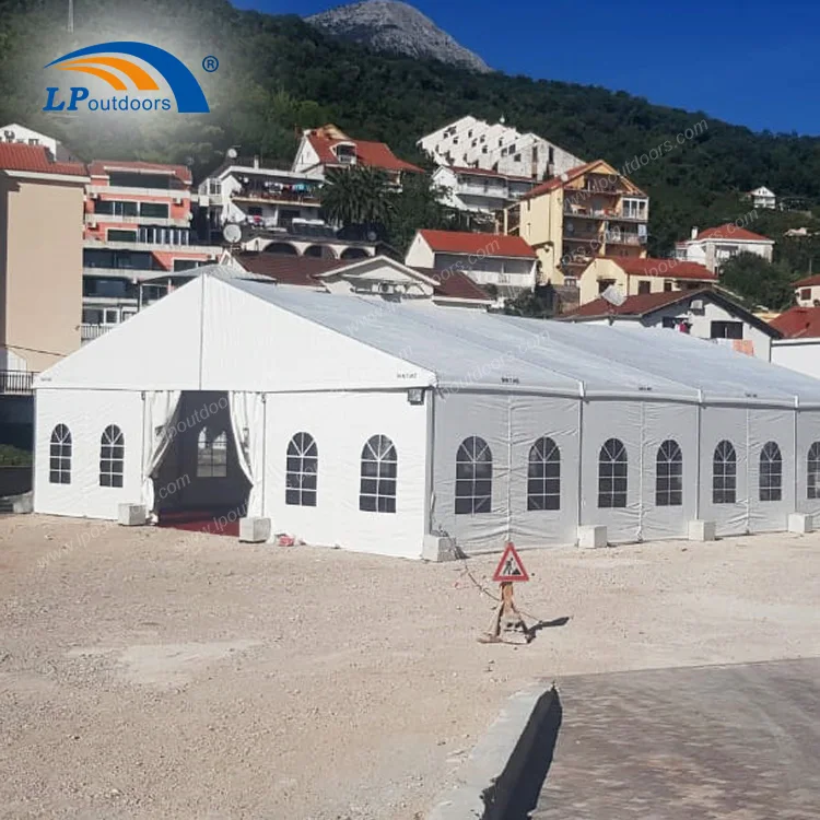 Большая алюминиевая рамка для свадебной вечеринки палатки свадебных