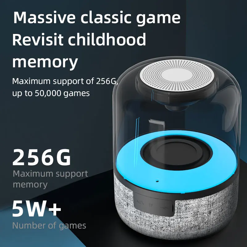 X16 64G 4kHD TV Game Stick Built-in 20000+ Games Wireless Gamepad Retro Handheld Game Player for GBA/DC