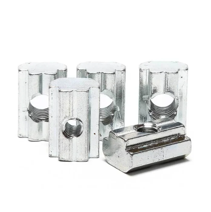 Wholesale Sliding Nut Hammer Head T-Nut Liding Block Nuts Slide In T Nut For T Slot Aluminum Profile
