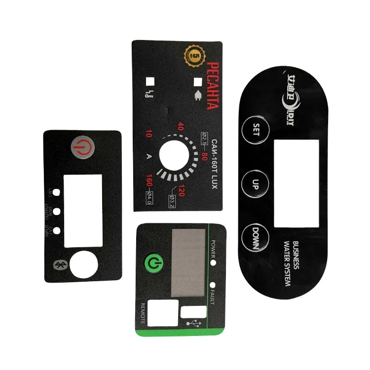 OEM Manufacturer Custom  Cafe Machine Membrane Switch panel label