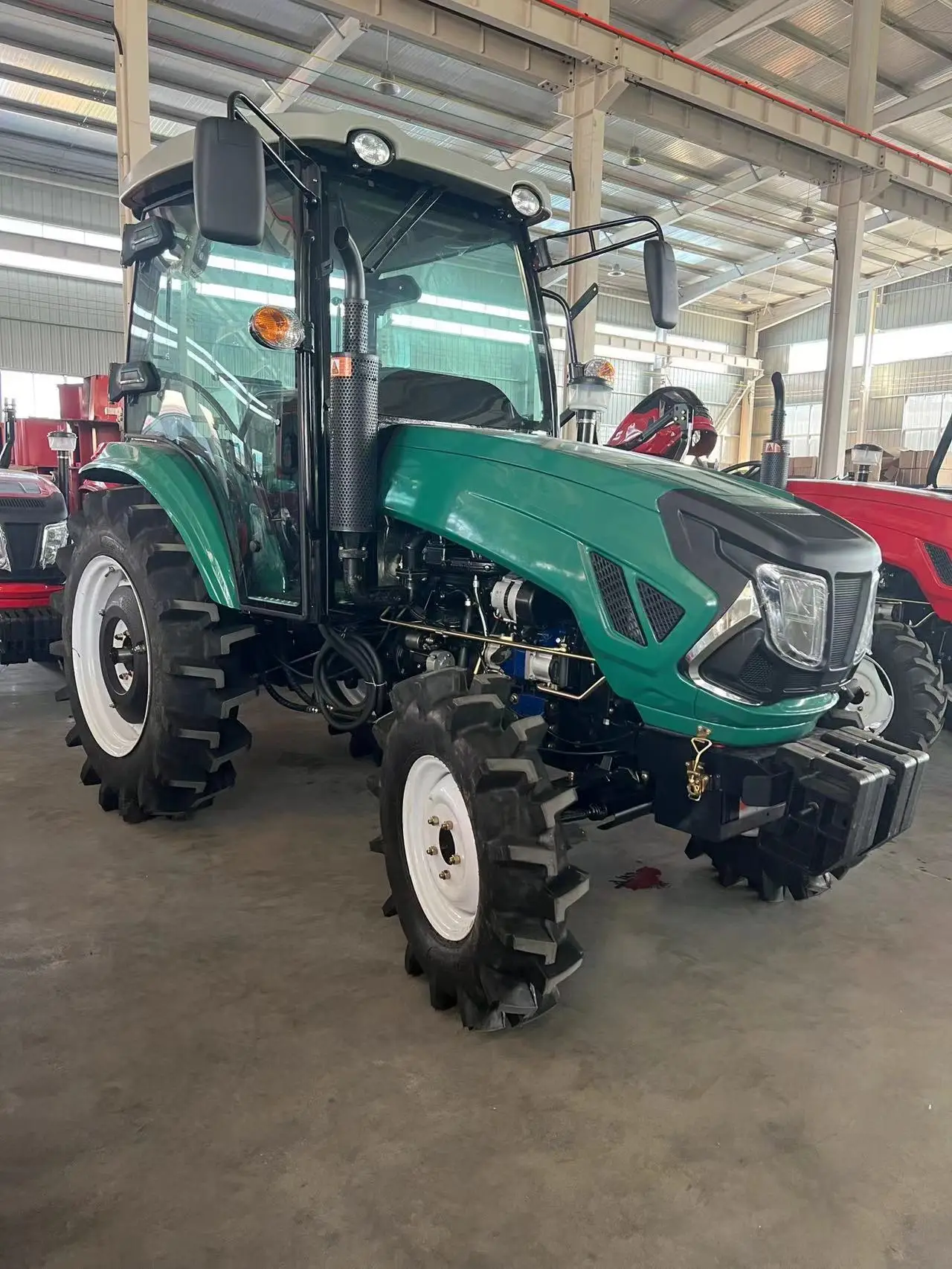 70HP TractorsBest Price New Frame Front Shovel Heavy Duty Axle Small Wheel Loader for Farms