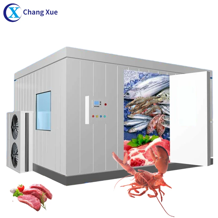 
Walk in freezer manufacturer chambre froide project price fish store mobile mini potato storage cold room 