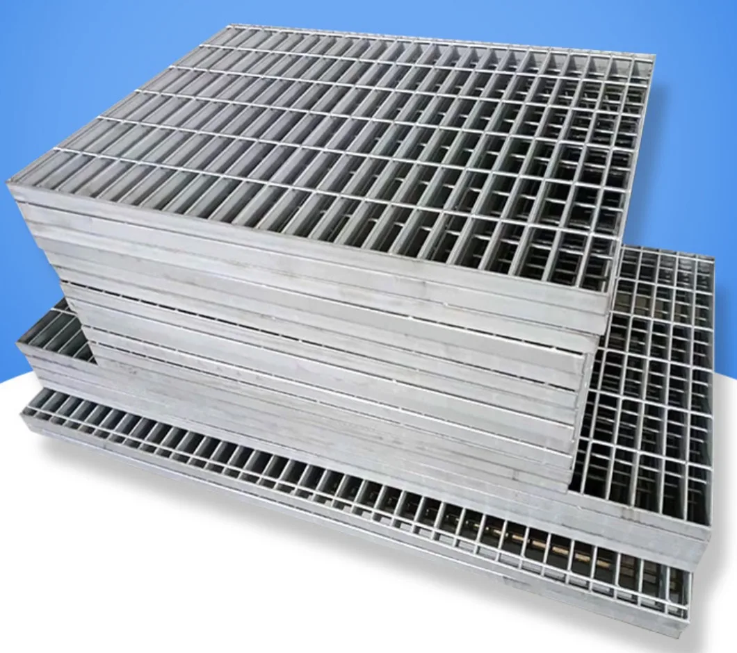Carbon steel hot dip galvanized Metal building materials standard weight cheap prices common steel grating