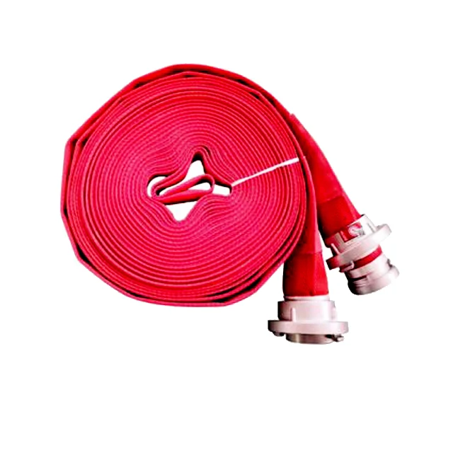 FM UL Approved Pipe Fitting Fire Sprinkler System Fire Protection System Single Double Layer PVC Lining Fire Hose