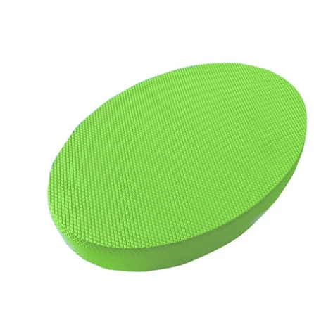 High quality oval massage fitness TPE yoga mat odorless environmental protection soft step balance mat