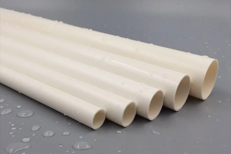 Factory price 16mm 20mm 25mm Orange color PVC Electrical Conduit Pipe UPVC rigid conduit grey