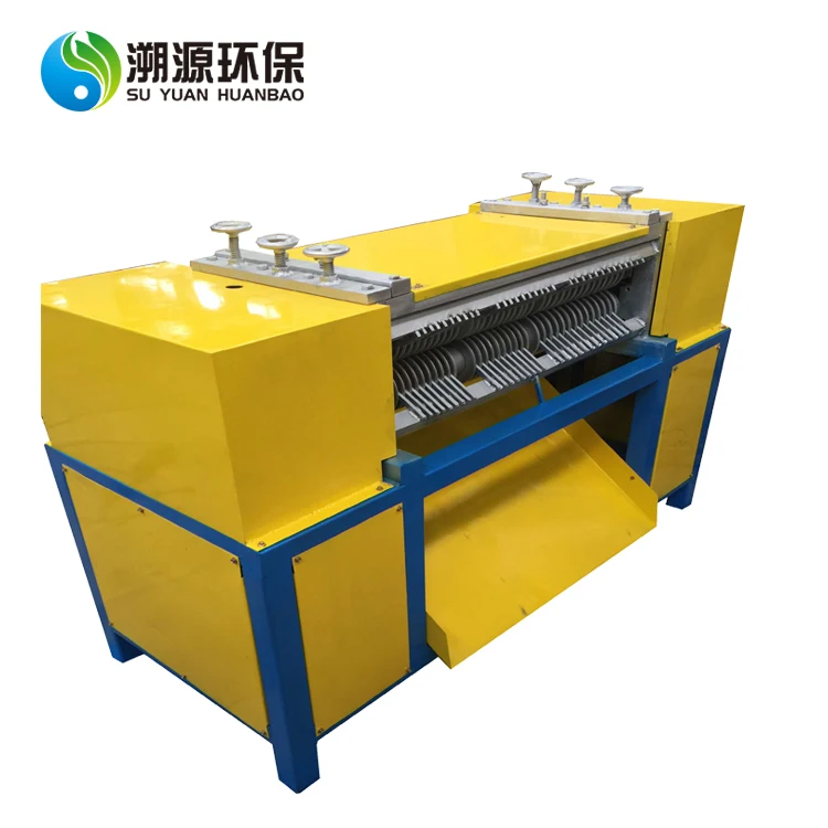 High Productivity Scrap Radiator Separating equipment Copper Pipes Aluminum Separator Equipment