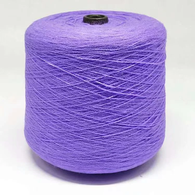 Sweater Yarn Dye Cone 100% Polyester High Bulk Knitting and weaving Yarn 24/2 26/2 28/2 32/2China Factory High Quality