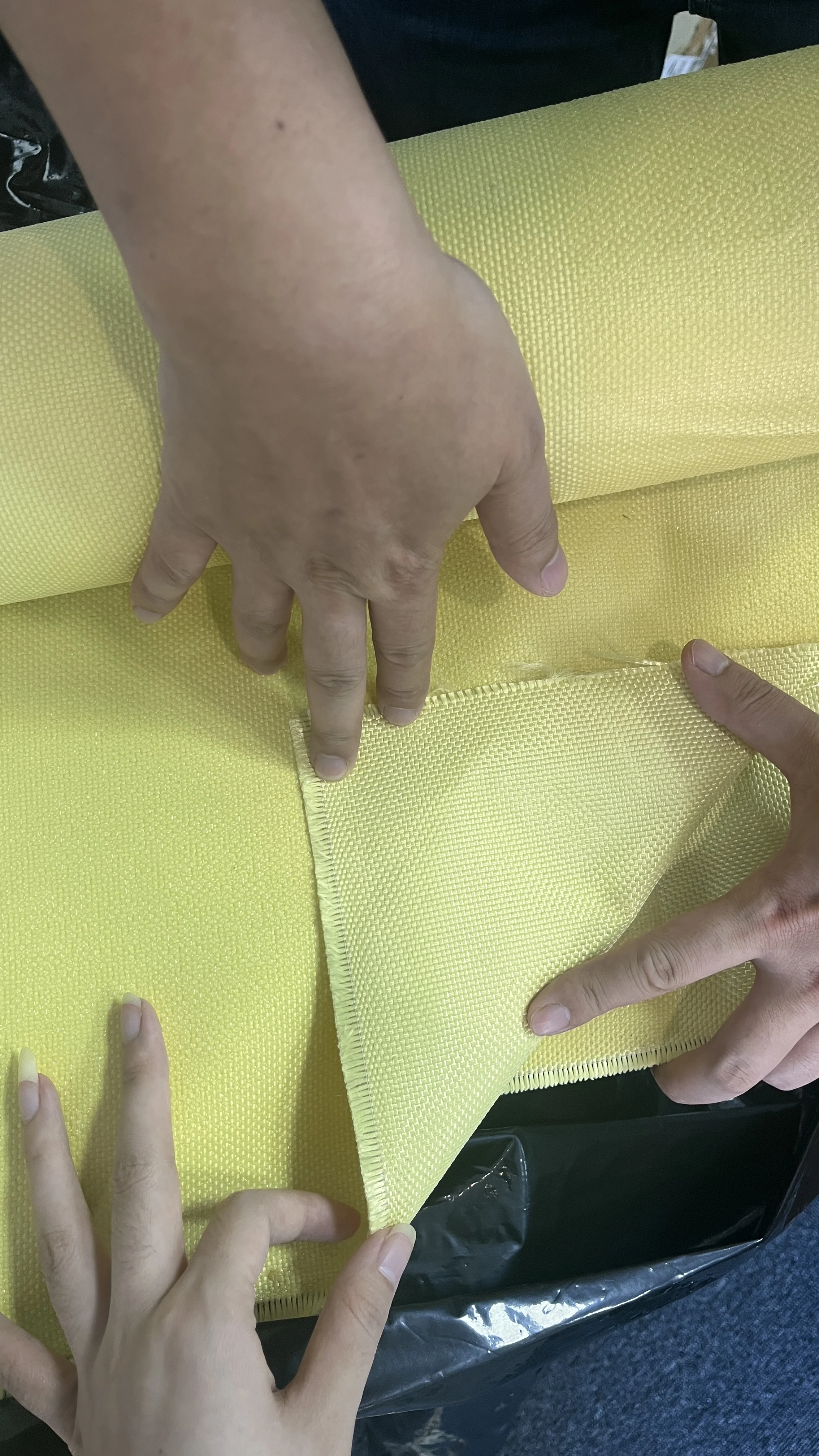 3000D 400g Factory Hot Sale High Grade Aramid Cloth Aramid Fabric Aramid Fiber Cut Resistant High Strength