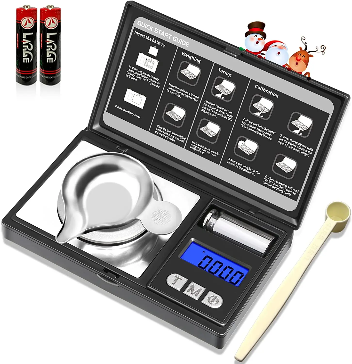 New Design Mini Electronic Digital Diamond Pocket Gold Scale Weighing LCD Digital Pocket Jewelry Gold Gram Balance