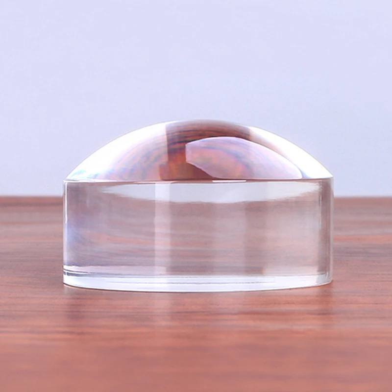 Wholesale All Optical Acrylic 4x Tabletop Circular Paperweight Magnifying Glass
