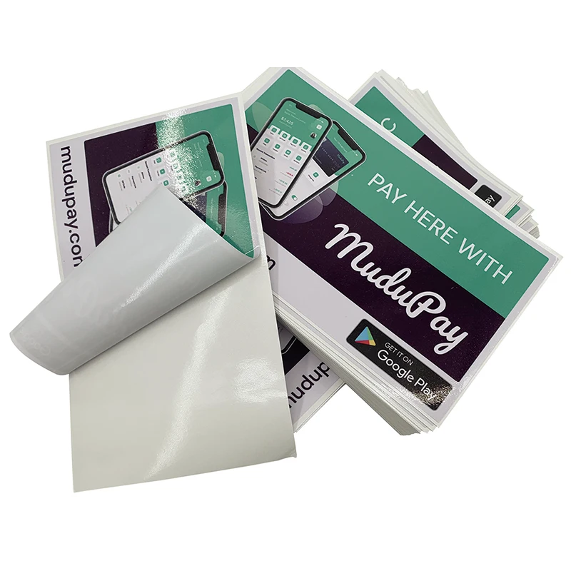 Custom Printing Waterproof Vinyl Stickers Die Cut Logo Sticker